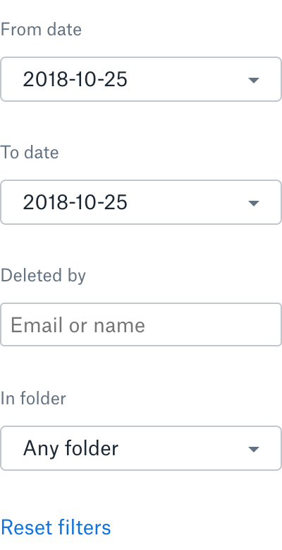 delete files filter